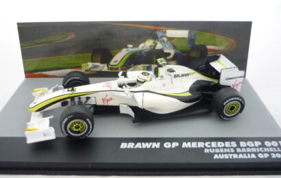 Brawn GP Mercedes BGP001 Barrichello 2009 F1 Altaya 1/43