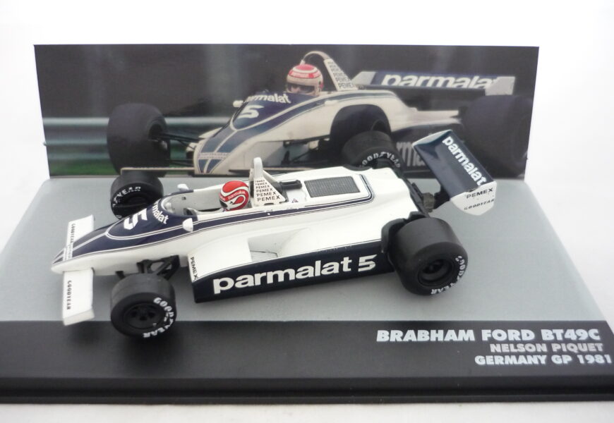 Brabham BT49C Piquet GP Germany 1981 F1 Altaya 1/43