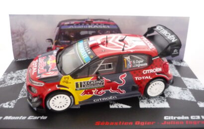 Citroen C3 WRC Rally Monte Carlo Ogier Altaya 1/43