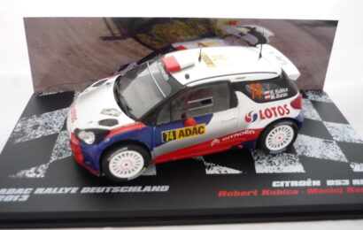 Citroen DS3 WRC Rally Deutschland Kubica Altaya 1/43