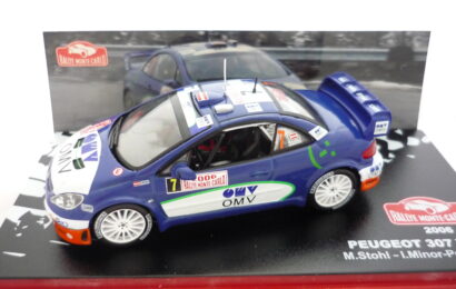 Peugeot 307 WRC Rally Monte Carlo 2006 Stohl Altaya 1/43