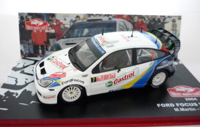 Ford Focus WRC Rally Monte Carlo 2004 Martin Altaya 1/43