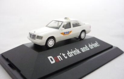 Mercedes Benz W124 Drink and drive Herpa 1/87