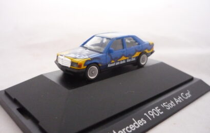 Mercedes Benz 190 E Sixt Art Car Herpa 1/87