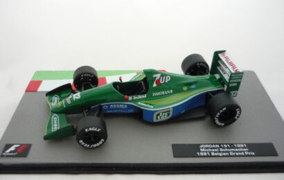 Jordan 191 Schumacher GP Belgian Formule F1 Altaya 1/43