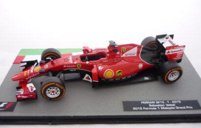 Ferrari SF15-T 2015 Vettel GP Malaysia Formule F1 Altaya 1/43