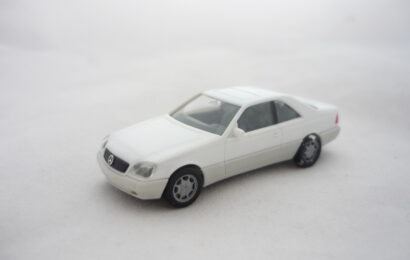 Mercedes Benz 600 SEC bílý Herpa 1/87