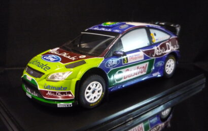 Ford Focus RS WRC Rally Poland 2009 Hirvonen Hachette 1/24