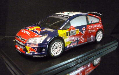 Citroen C4 WRC Rally Deutschland 2008 Loeb Hachette 1/24
