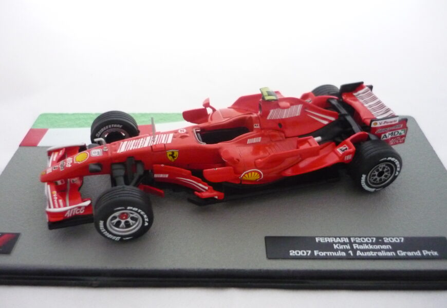 Ferrari F2007 GP Australia Raikkonen Formule F1 Altaya 1/43