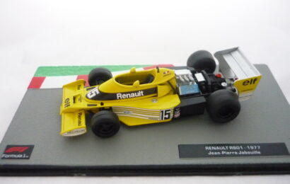 Renault RS01 1977 Jabouille Formule F1 Altaya 1/43