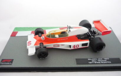McLaren M23 1977 Villeneuve British GP Formule F1 Altaya 1/43