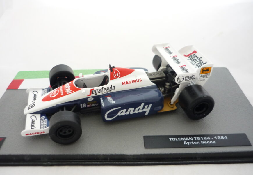 Toleman TG184 1984 Senna Formule F1 Altaya 1/43