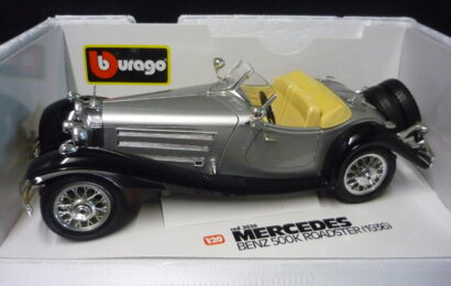 Mercedes Benz 500K Roadster 1936 Bburago 1/20