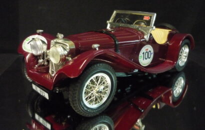Jaguar SS100 Mille Miglia Bburago 1/18