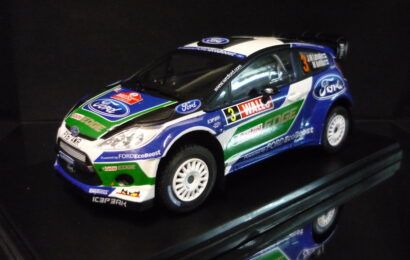 Ford Fiesta RS WRC Wales Rally 2012 Latvala Hachette 1/24