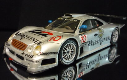 Mercedes CLK GTR Nannini Tiemann Maisto 1/18