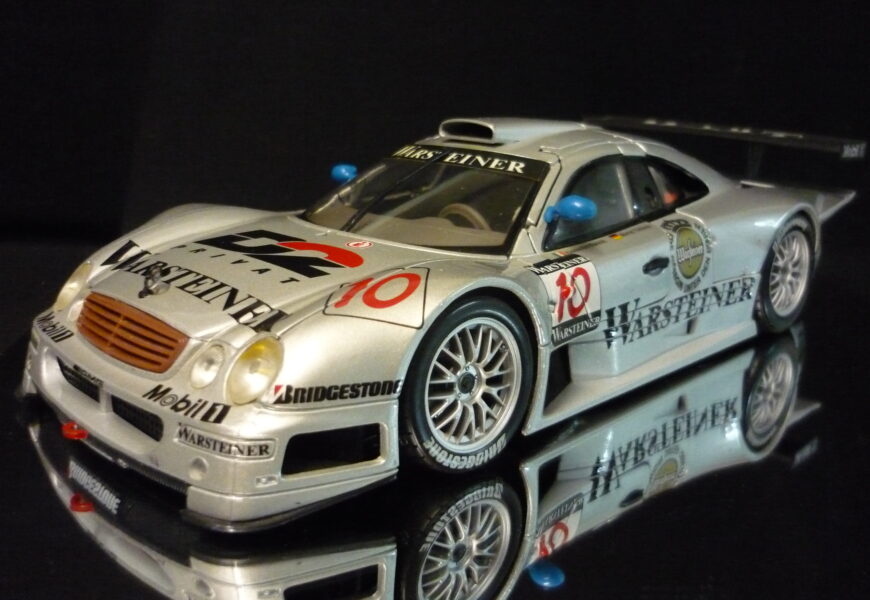 Mercedes CLK GTR Nannini Tiemann Maisto 1/18