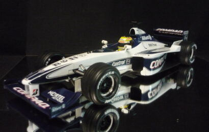Williams FW22 Schumacher 2000 F1 Hot Wheels 1/18