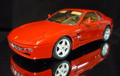 Ferrari 456 GT 1992 červené Bburago 1/18