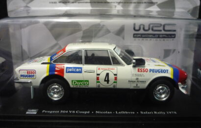 Peugeot 504 V6 Coupe Rally Safari 1978 Nicolas Hachette 1/24