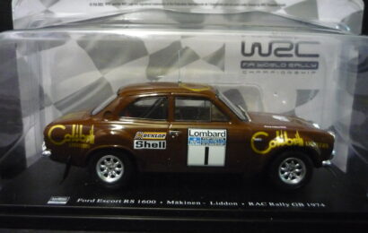 Ford Escort RS 1600 RAC Rally 1974 Makinen Hachette 1/24