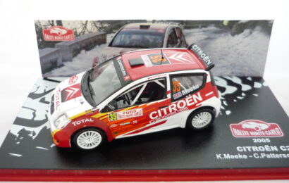 Citroen C2 S1600 Meeke 2005 Rally Monte Carlo Altaya 1/43