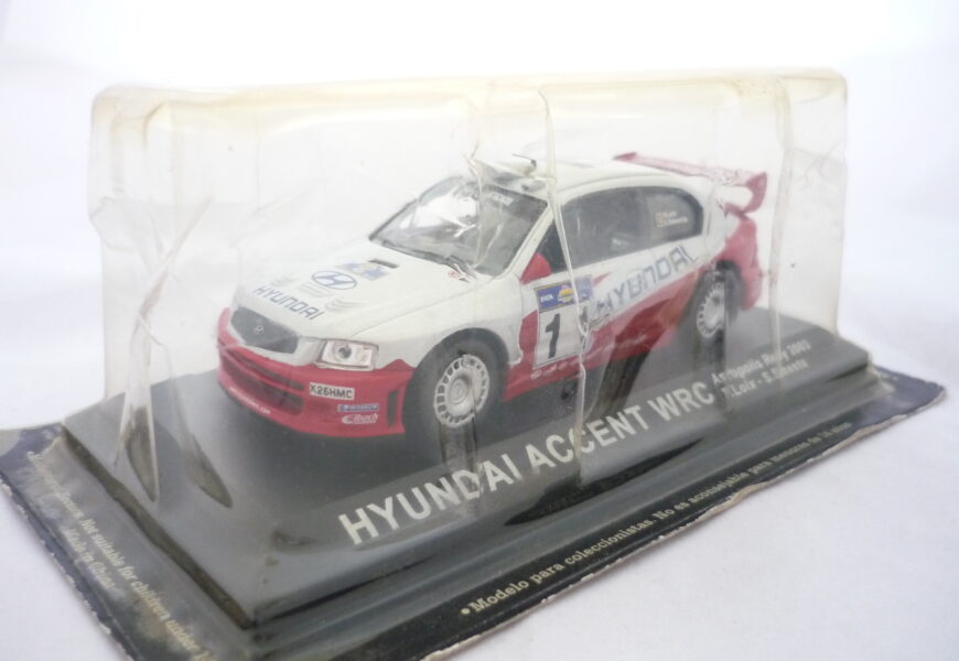 Hyundai Accent WRC Loix Rally Monte Carlo 2003 Altaya 1/43